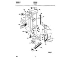 Universal/Multiflex (Frigidaire) MRS22WIFW0 cabinet diagram