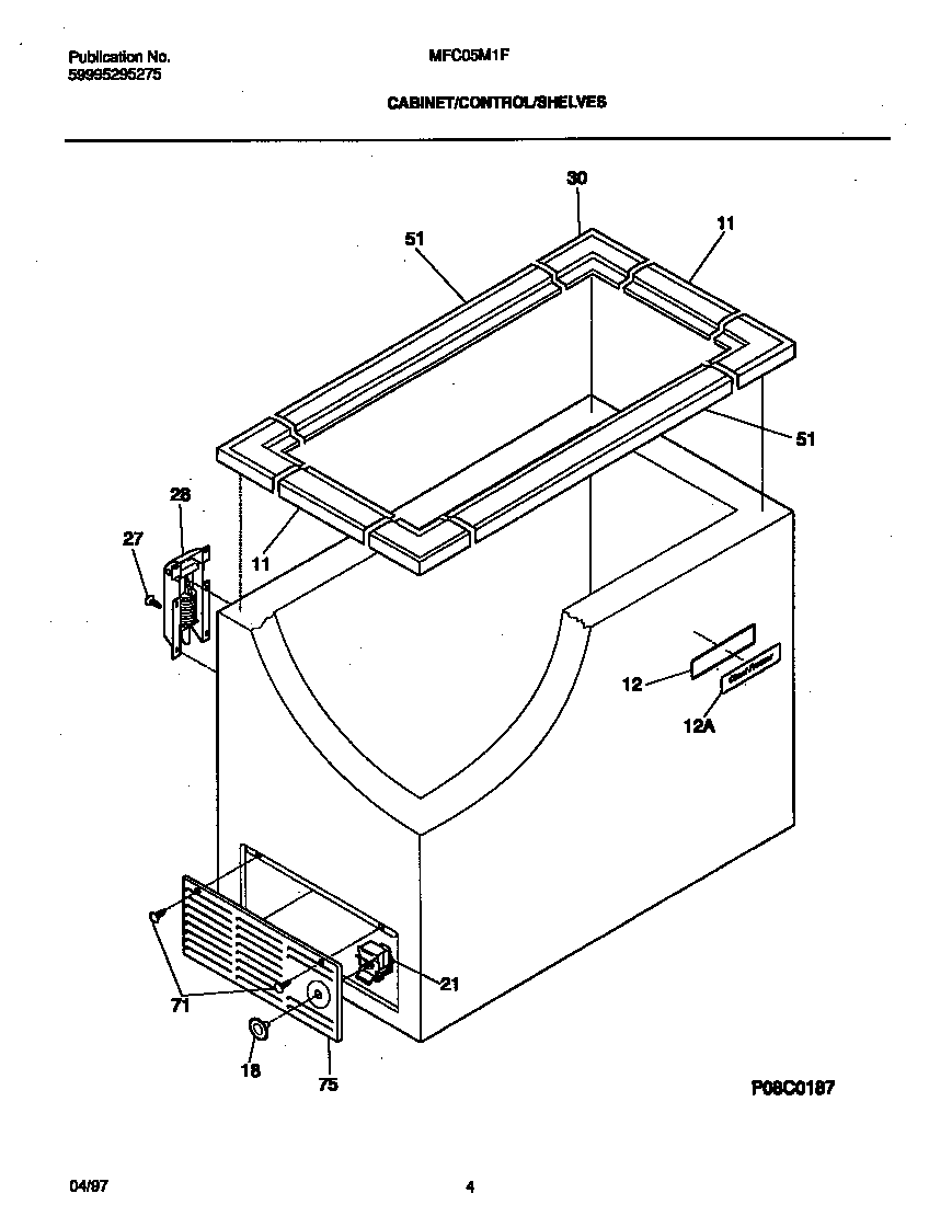 Cabinet/control/shelves