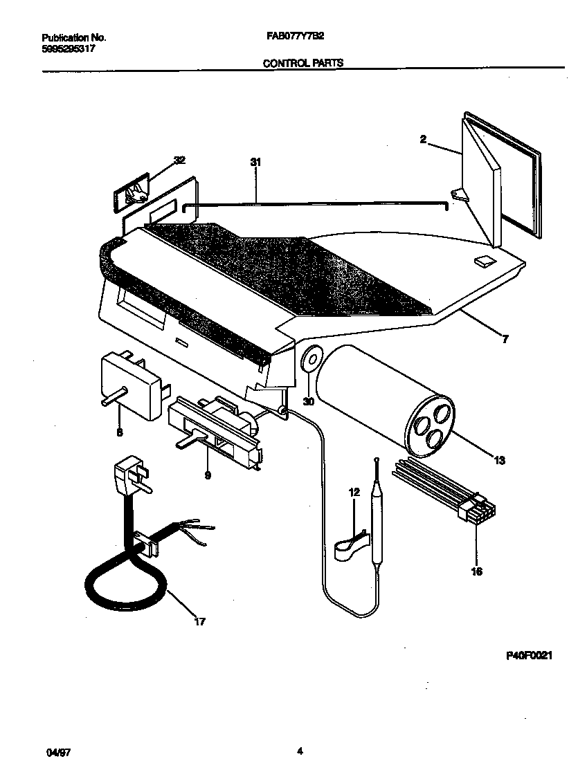 Control parts