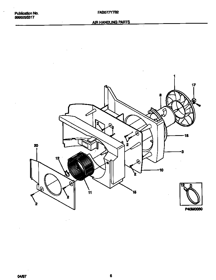 Air handling parts