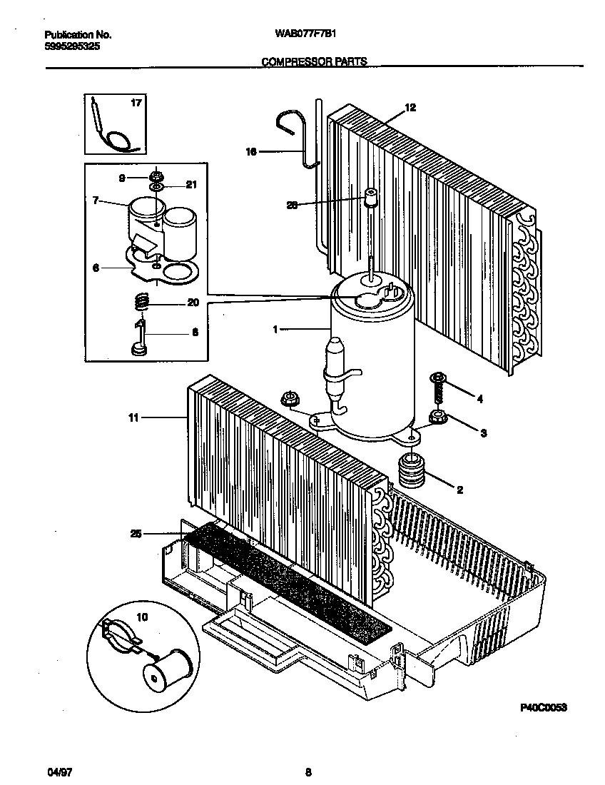 Compressor parts
