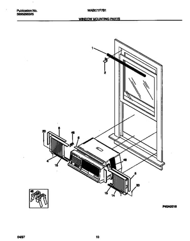 Window mounting parts