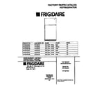 Frigidaire FRT22TGCW5 cover diagram
