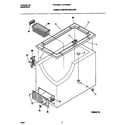 Frigidaire FFC09M5CW3 cabinet/control/shelves diagram