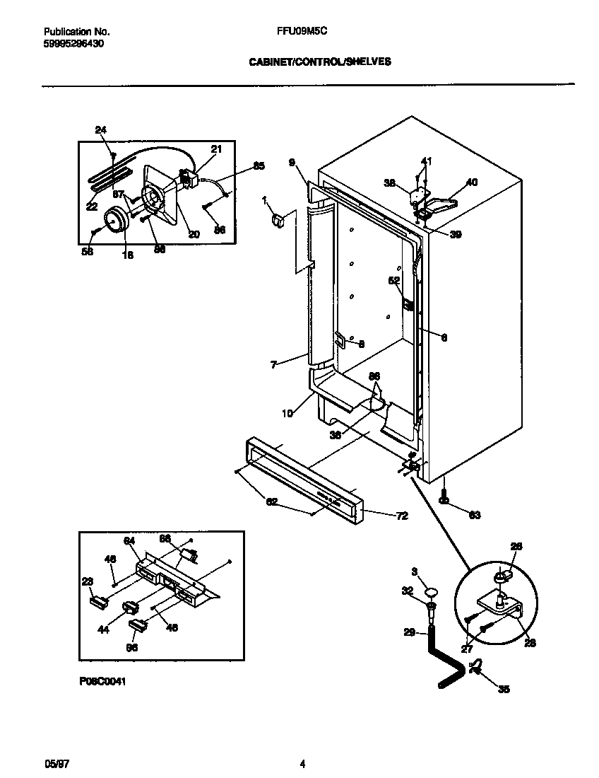 CABINET/CONTROL/SHELVES