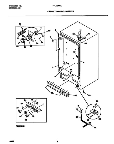Cabinet/control/shelves