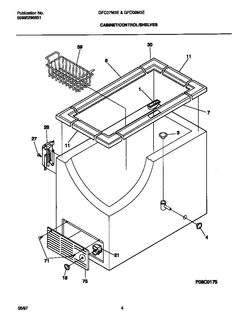 Cabinet/control/shelves