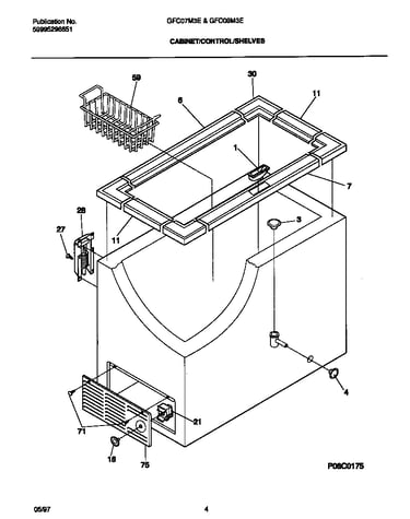 Cabinet/control/shelves