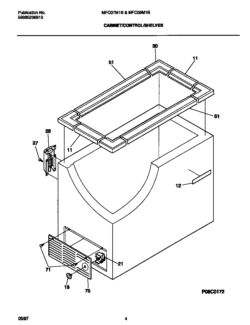 CABINET/CONTROL/SHELVES