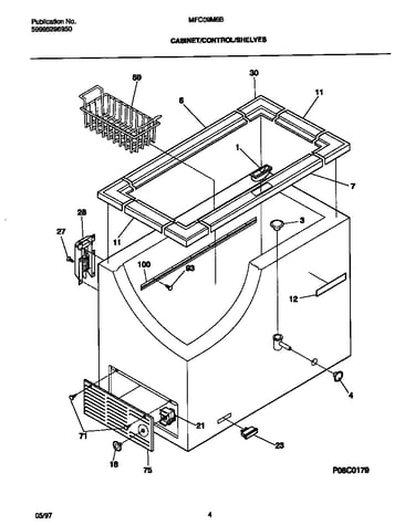 Cabinet/control/shelves