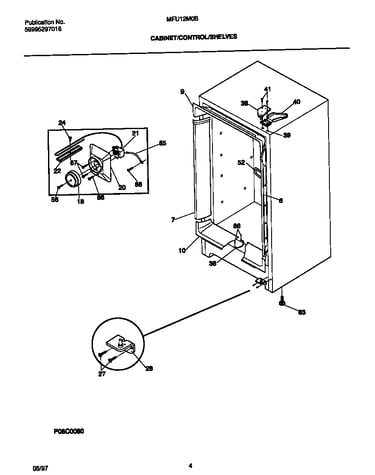 Cabinet/control/shelves