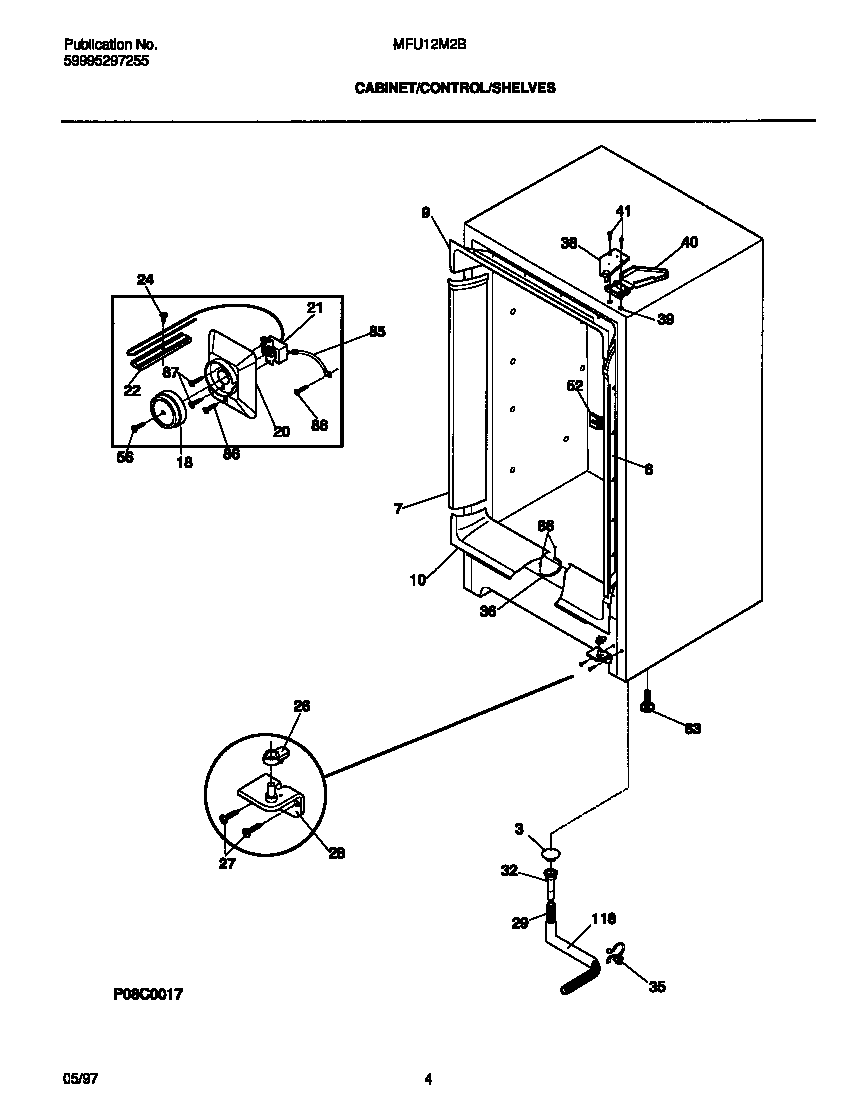 CABINET/CONTROL/SHELVES