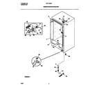 Universal/Multiflex (Frigidaire) MFU12M2BW4 cabinet/control/shelves diagram
