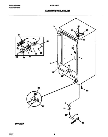 Cabinet/control/shelves