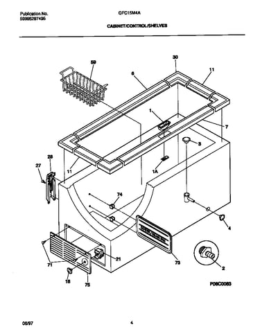 Cabinet/control/shelves
