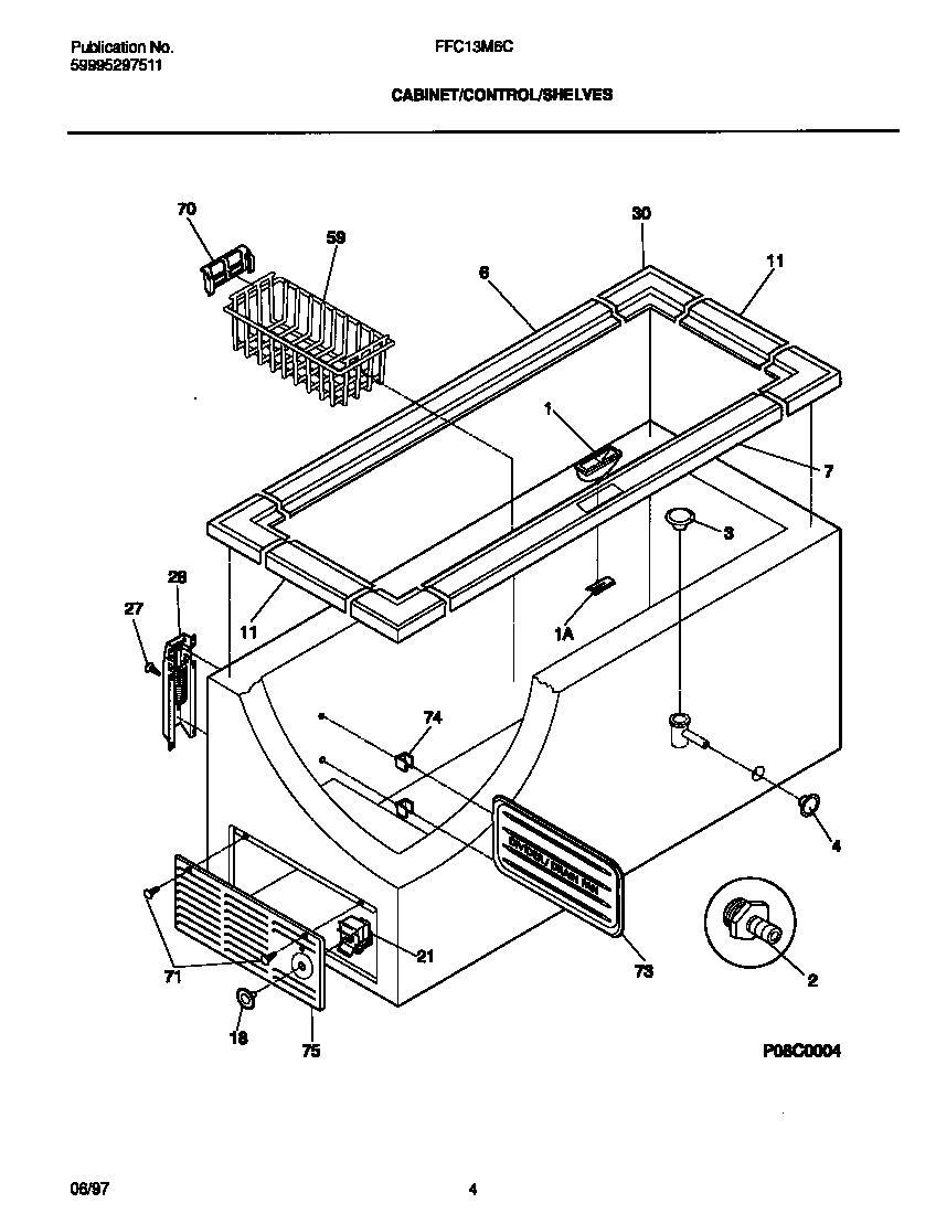 CABINET/CONTROL/SHELVES