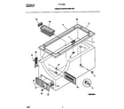 Frigidaire FFC15M6CW2 cabinet/control/shelves diagram