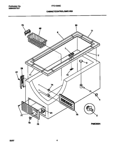 Cabinet/control/shelves