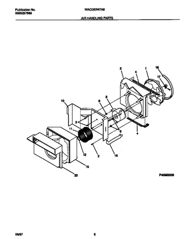 Air handling parts