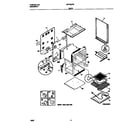 Universal/Multiflex (Frigidaire) MEF302PBDJ body diagram