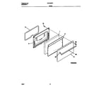 Universal/Multiflex (Frigidaire) MEF302PBDJ door diagram