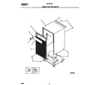 White-Westinghouse MDH30YW2 cabinet front and wrapper diagram