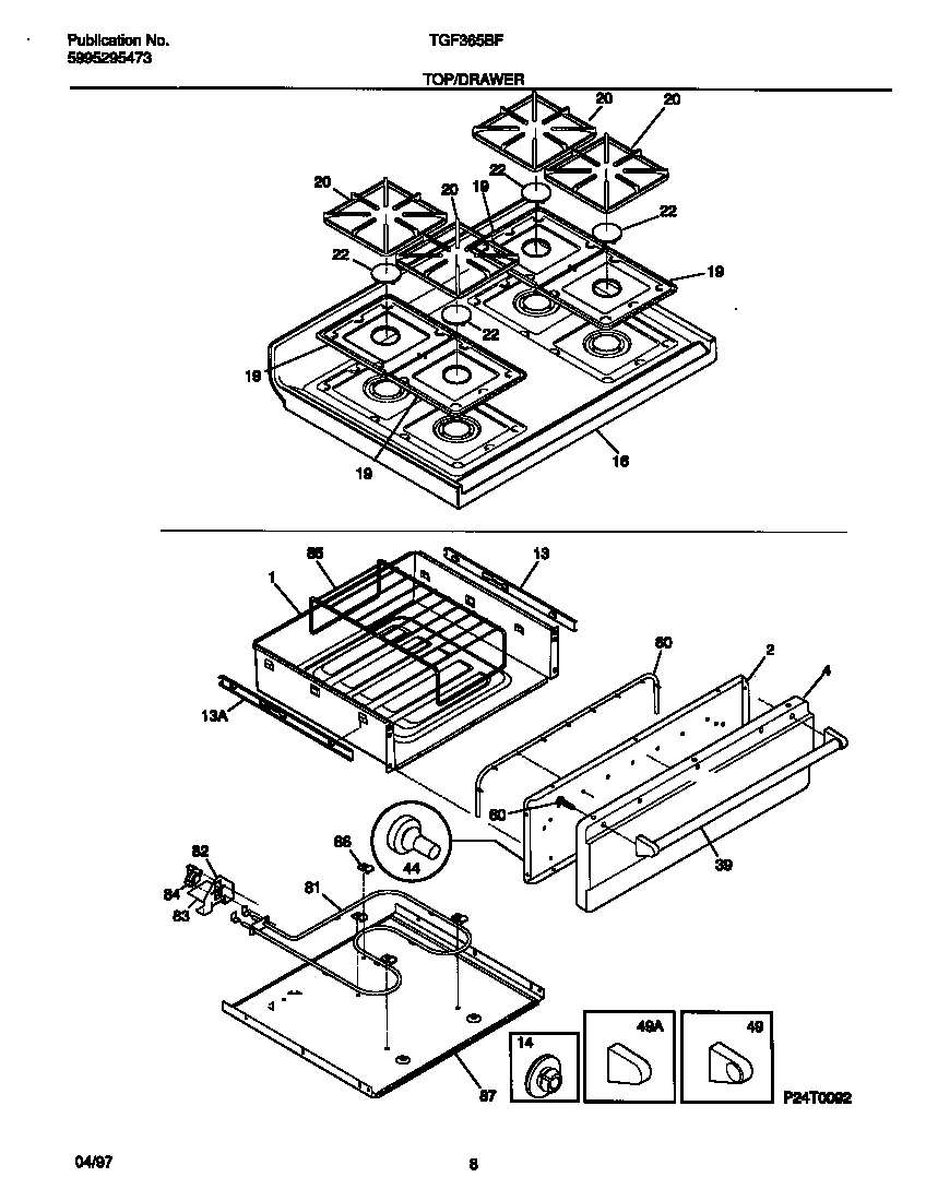 Top/drawer