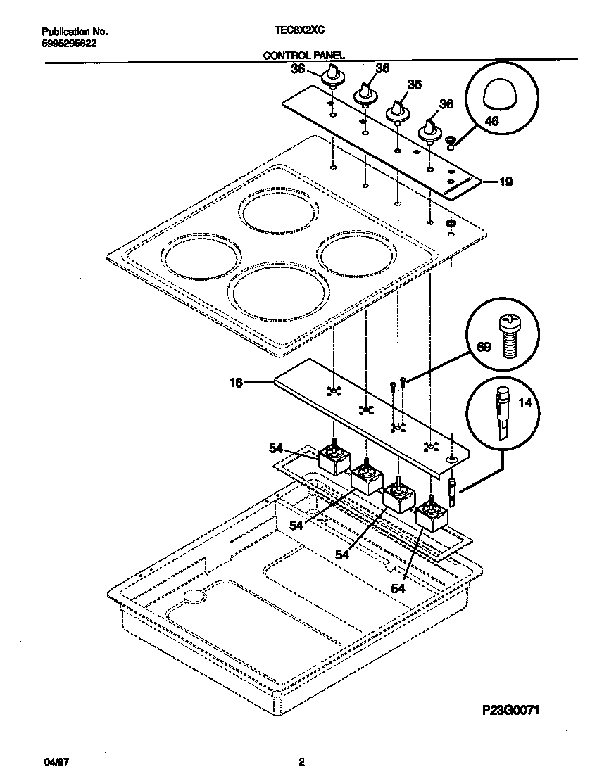 Control panel