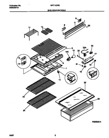 Shelves/controls