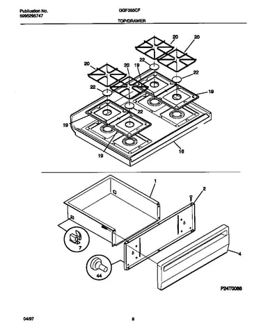 Top/drawer