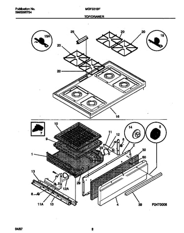 Top/drawer