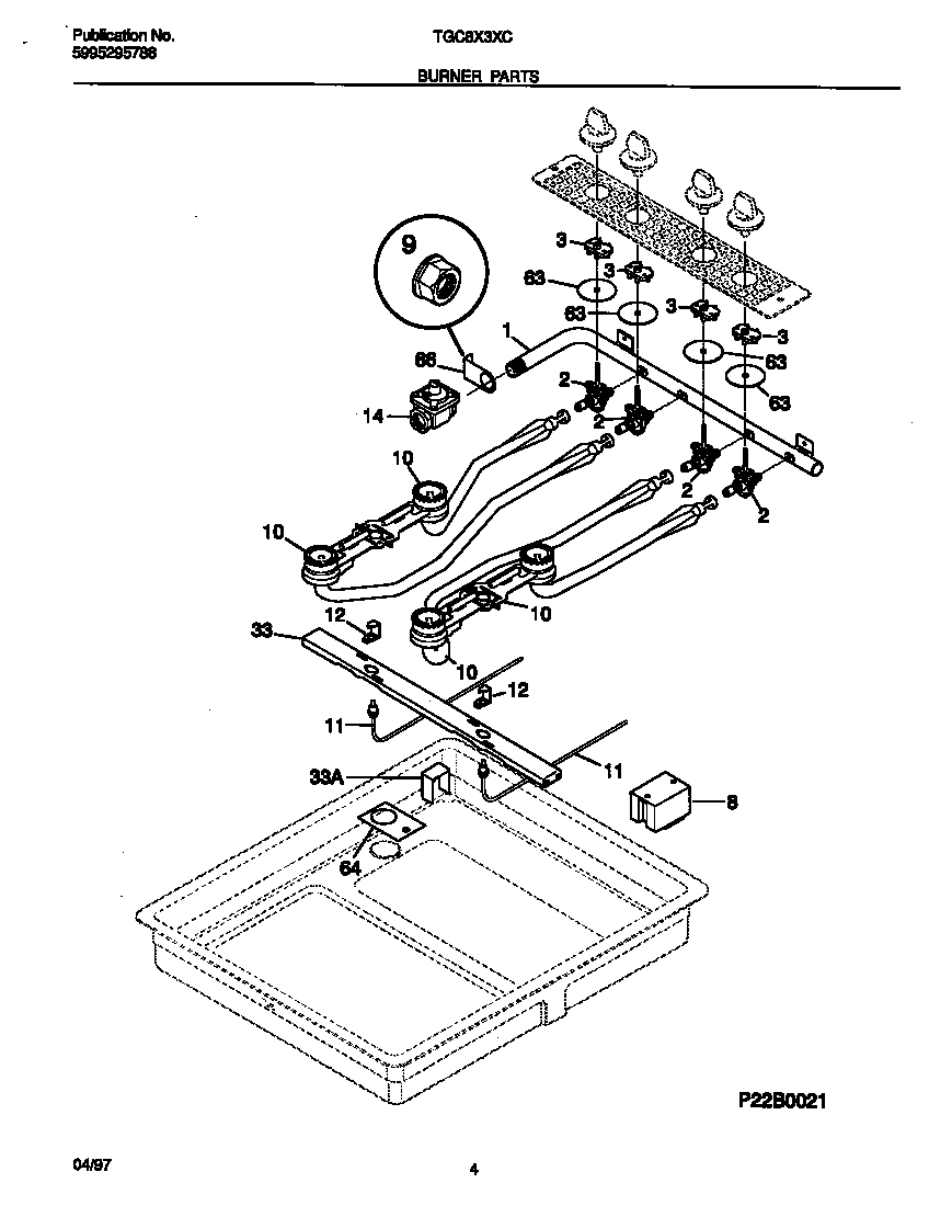 Burner parts