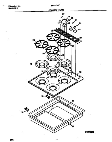 Cooktop parts