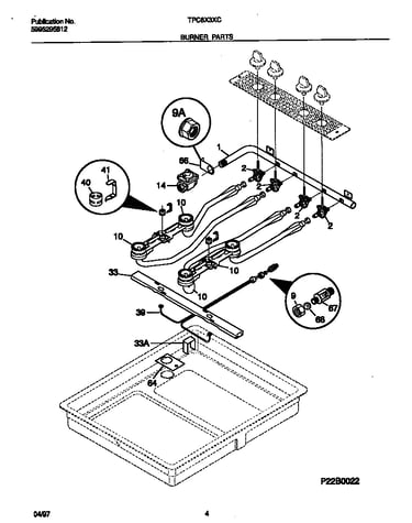 Burner parts