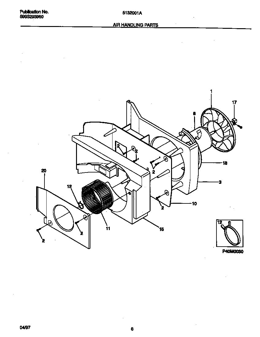 Air handling parts