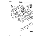 Universal/Multiflex (Frigidaire) MEF316WFSA backguard diagram