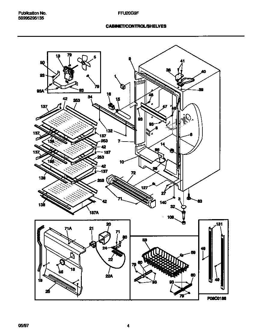 Cabinet/control/shelves