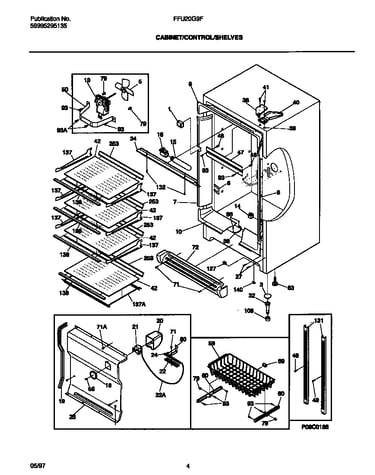 Cabinet/control/shelves