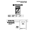 Frigidaire FGB557CEBC cover diagram