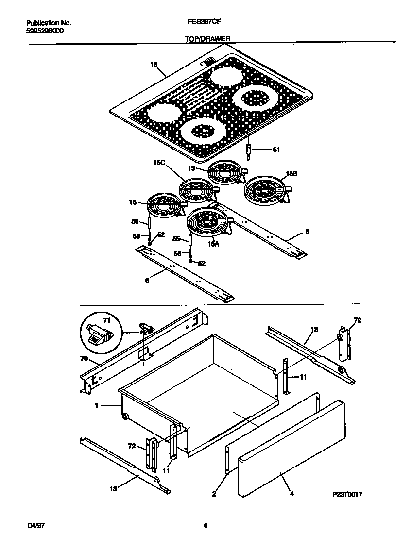 Top/drawer