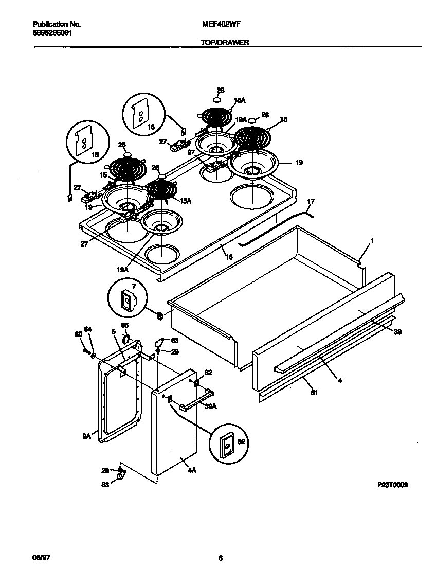 Top/drawer