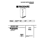 Frigidaire FFU12D9EW2 cover diagram