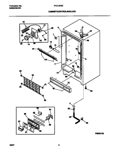 Cabinet/control/shelves