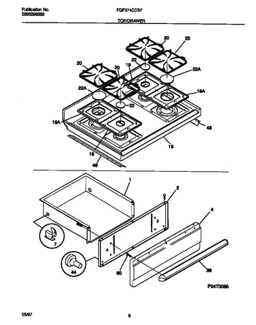 Top/drawer