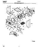 Upper cabinet/drum/heater