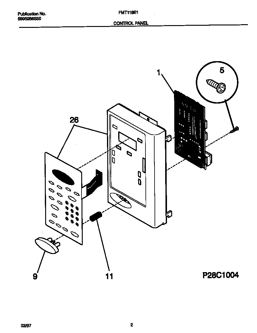 Control panel