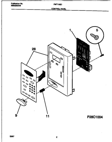 Control panel