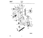 Frigidaire FRS22WNCD5 cabinet diagram
