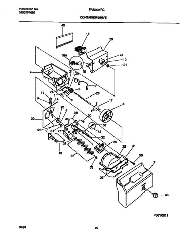 Container/drive