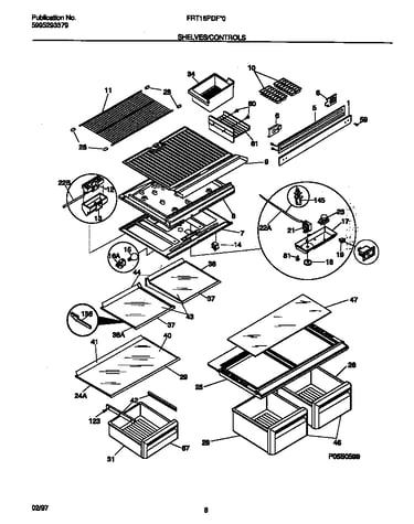 Shelves/controls
